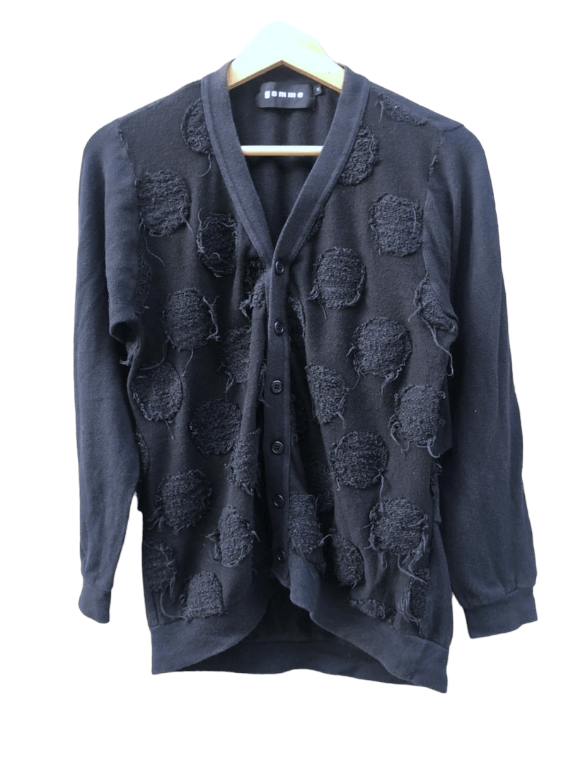 Gomme Homme Vintage Gomme Yohgi Yamamoto Cardigan Rare Design 