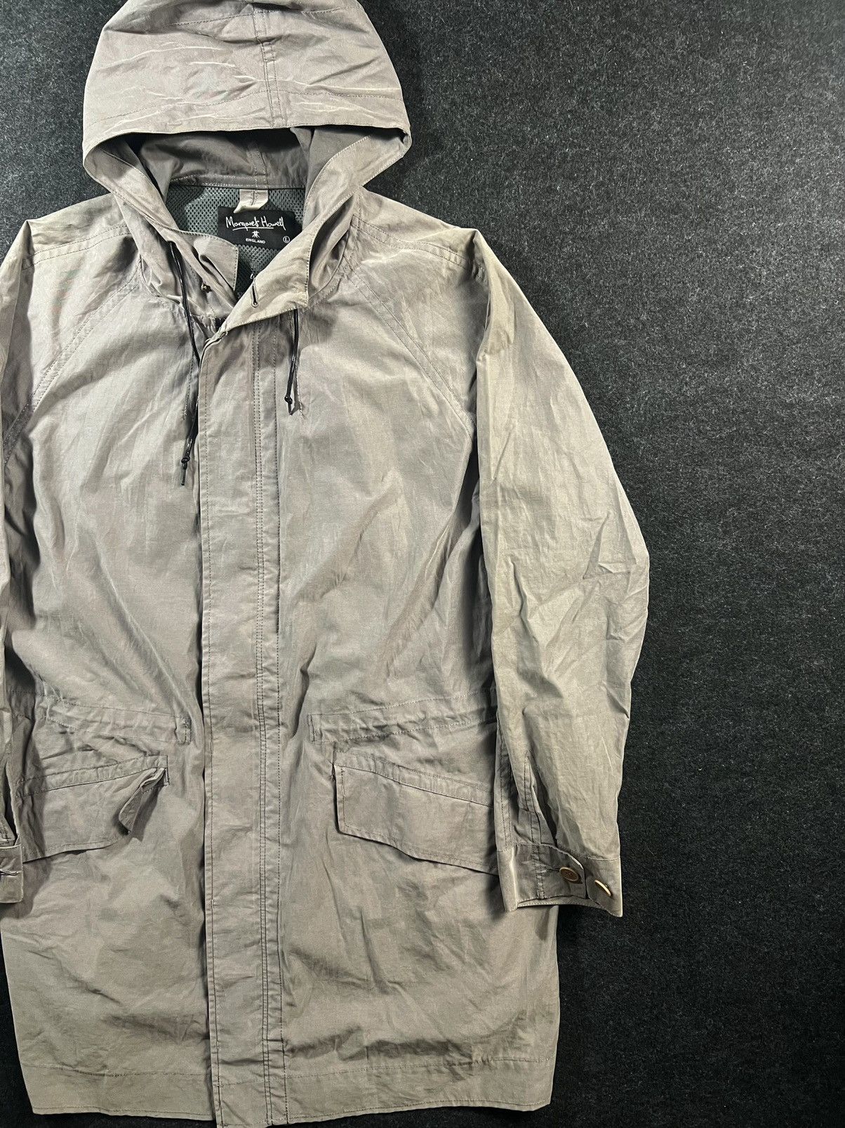 Margaret Howell Vintage 90s Made In England Margaret Howell Raincoat Parka Size US L / EU 52-54 / 3 - 2 Thumbnail