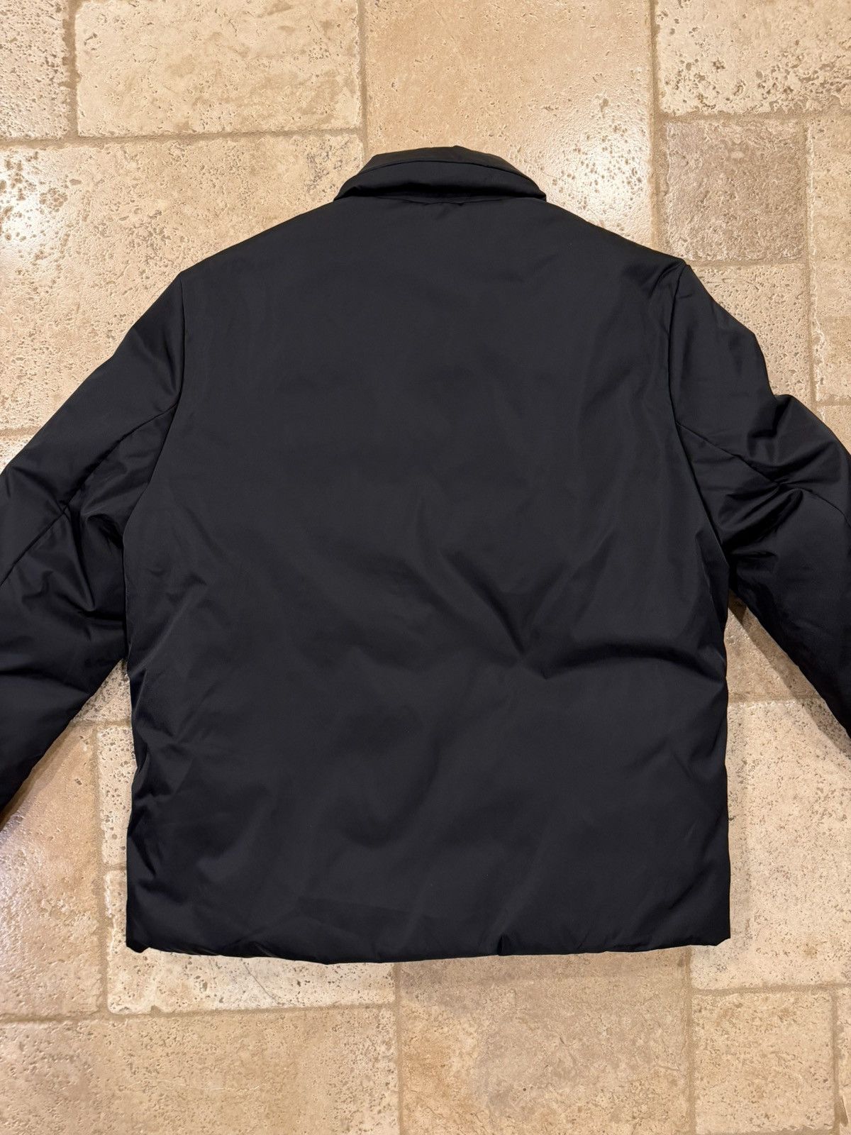 Prada Prada 2023 Re-Nylon Down Puffer Black Collar Zip-Up Jacket Size US L / EU 52-54 / 3 - 11 Thumbnail