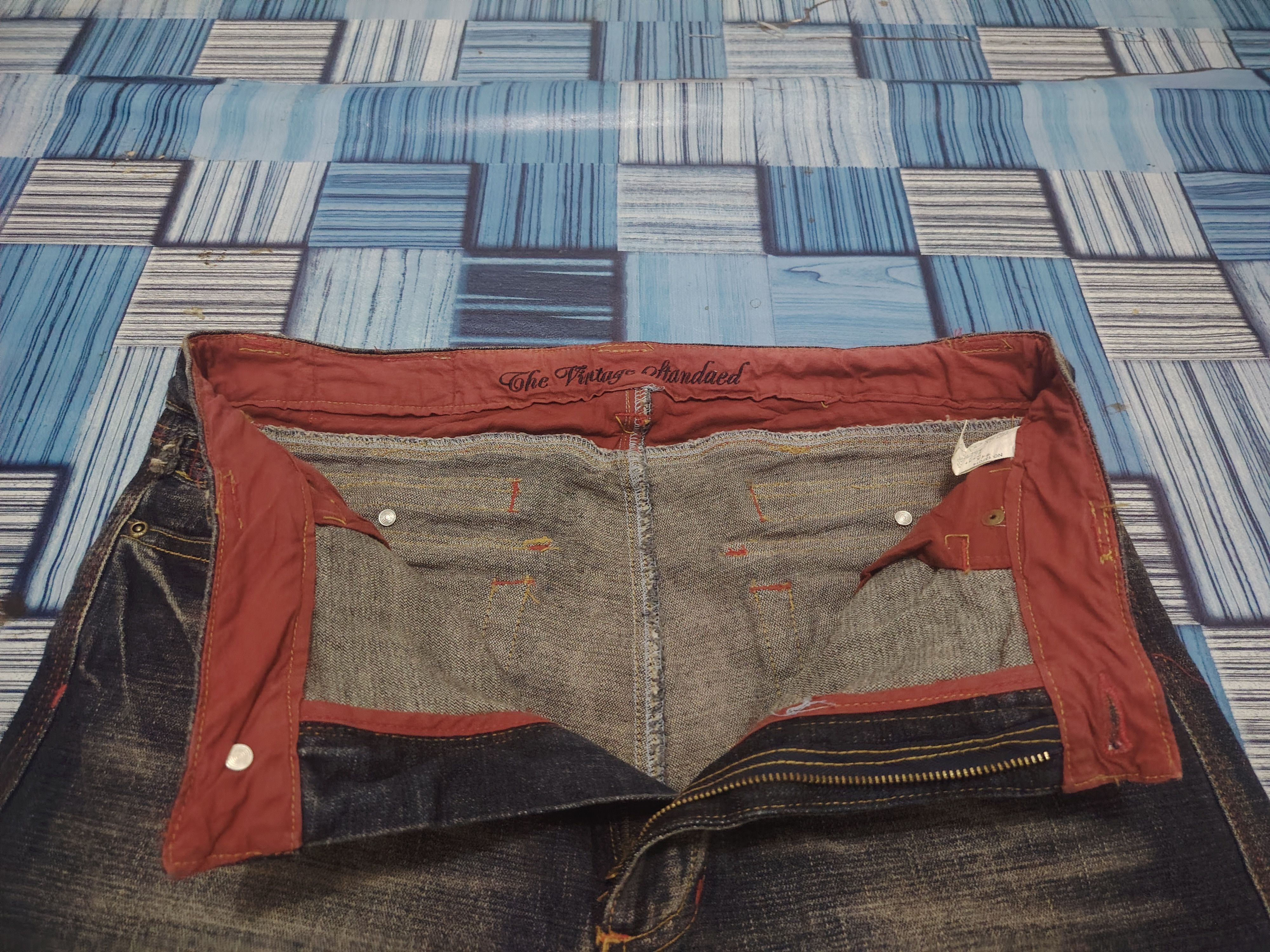 Tornado Mart Japanese The Vintage Standaed Flare Jeans Size US 33 - 7 Thumbnail
