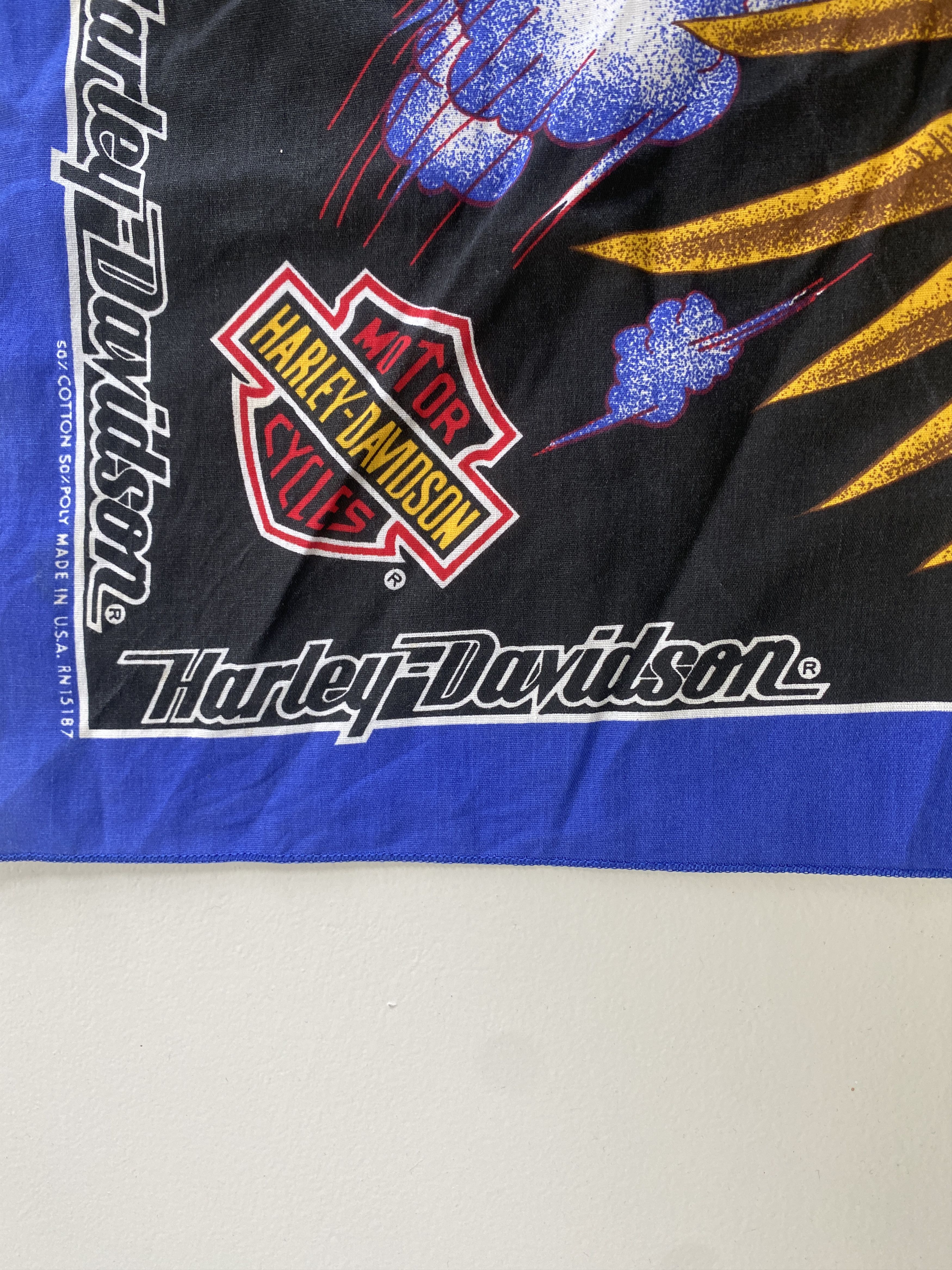 Harley Davidson Harley Davidson vintage Righteous Rider bandana Size ONE SIZE - 5 Thumbnail