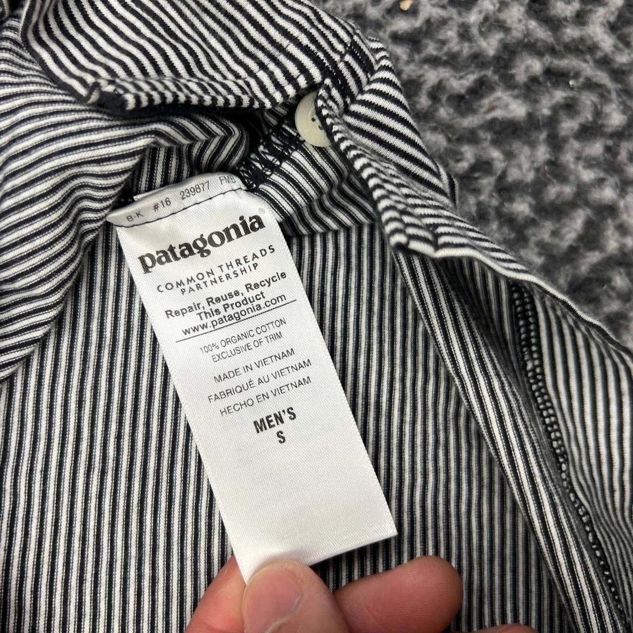 Patagonia Patagonia Polo Shirt Striped Short Sleeve Organic Cotton S Size US S / EU 44-46 / 1 - 7 Thumbnail