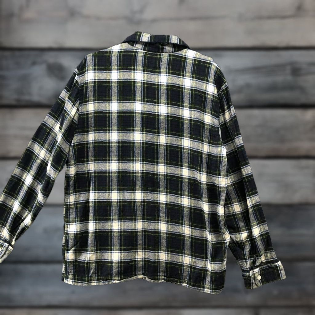 J.Crew J. Crew Flannel Pajama Shirt Mens M Green Scotch Tartan Plaid Cotton Button-Up Size US M / EU 48-50 / 2 - 1 Thumbnail