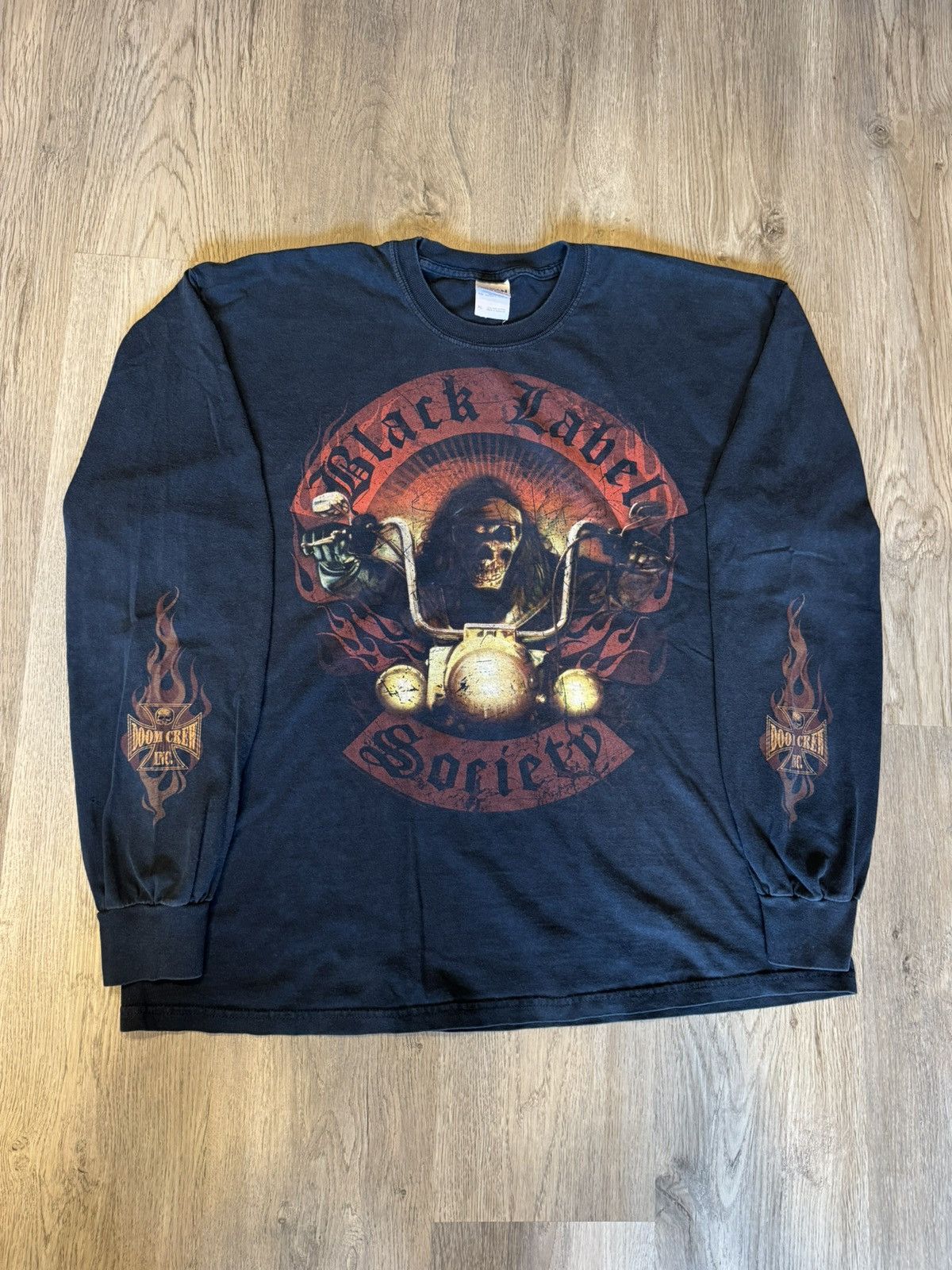 Black Label VINTAGE BLACK LABEL SOCIETY DOOM CREW TOUR Size US XL / EU 56 / 4 - 1 Thumbnail