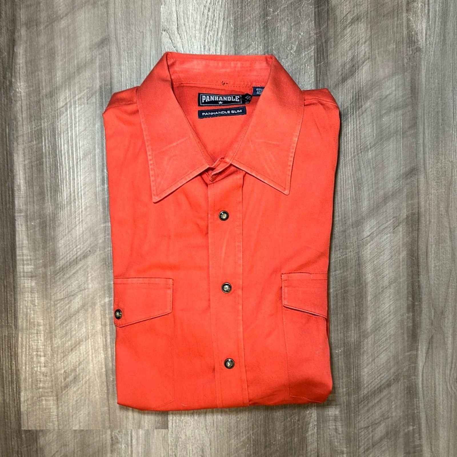 Panhandle Slim Panhandle Slim Western Long Sleeve Pearl Snap Button - XL Size US XL / EU 56 / 4 - 1 Thumbnail