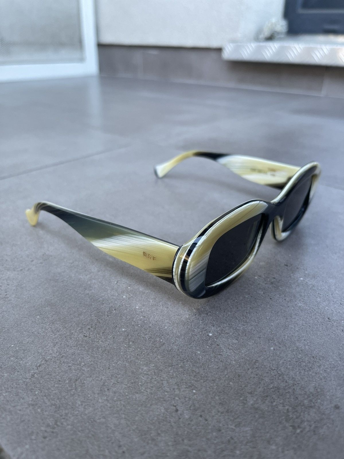 Retrosuperfuture !DS! SS23 Retrosuperfuture Totto Corno Oval Sunglasses Size ONE SIZE - 4 Thumbnail