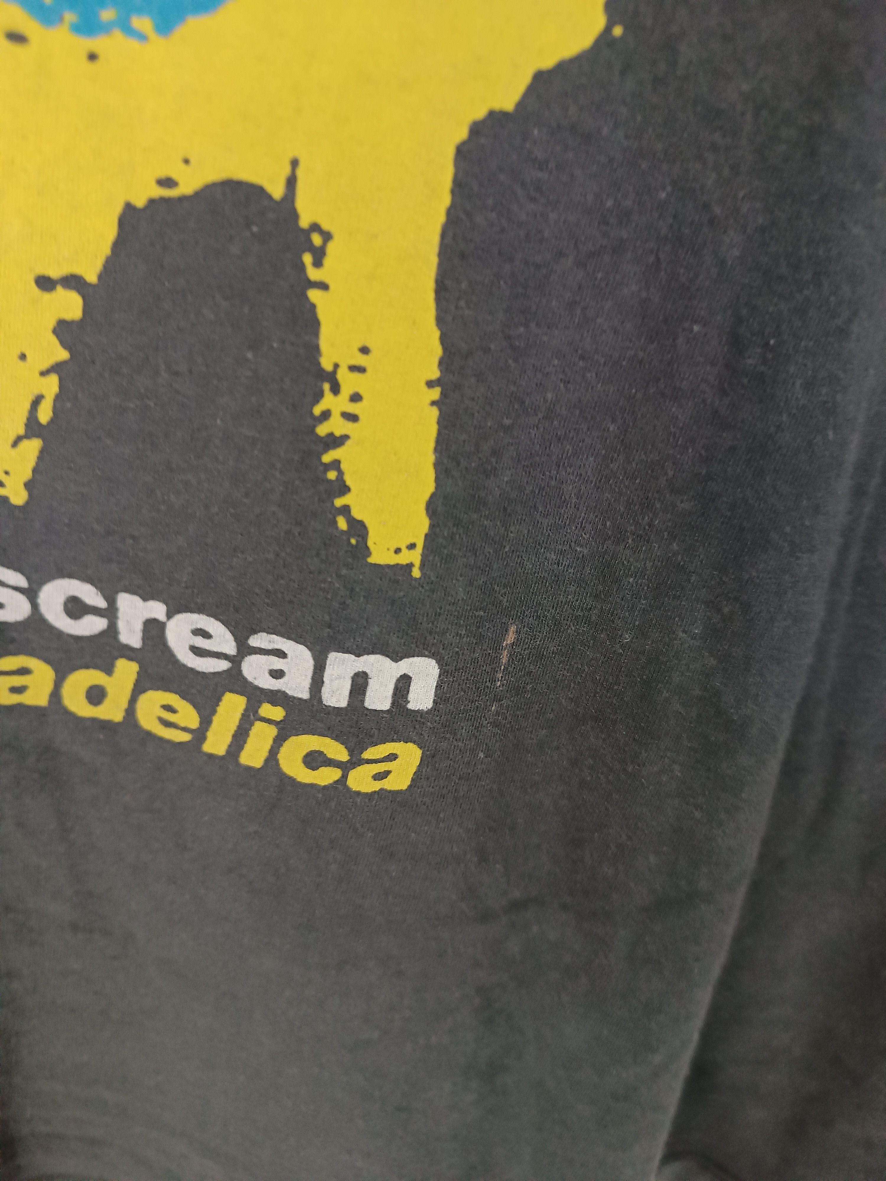 Band Tees VINTAGE FADED Y2K PRIMAL SCREAM SCREAMADELICA VERY RARE Size US L / EU 52-54 / 3 - 11 Thumbnail