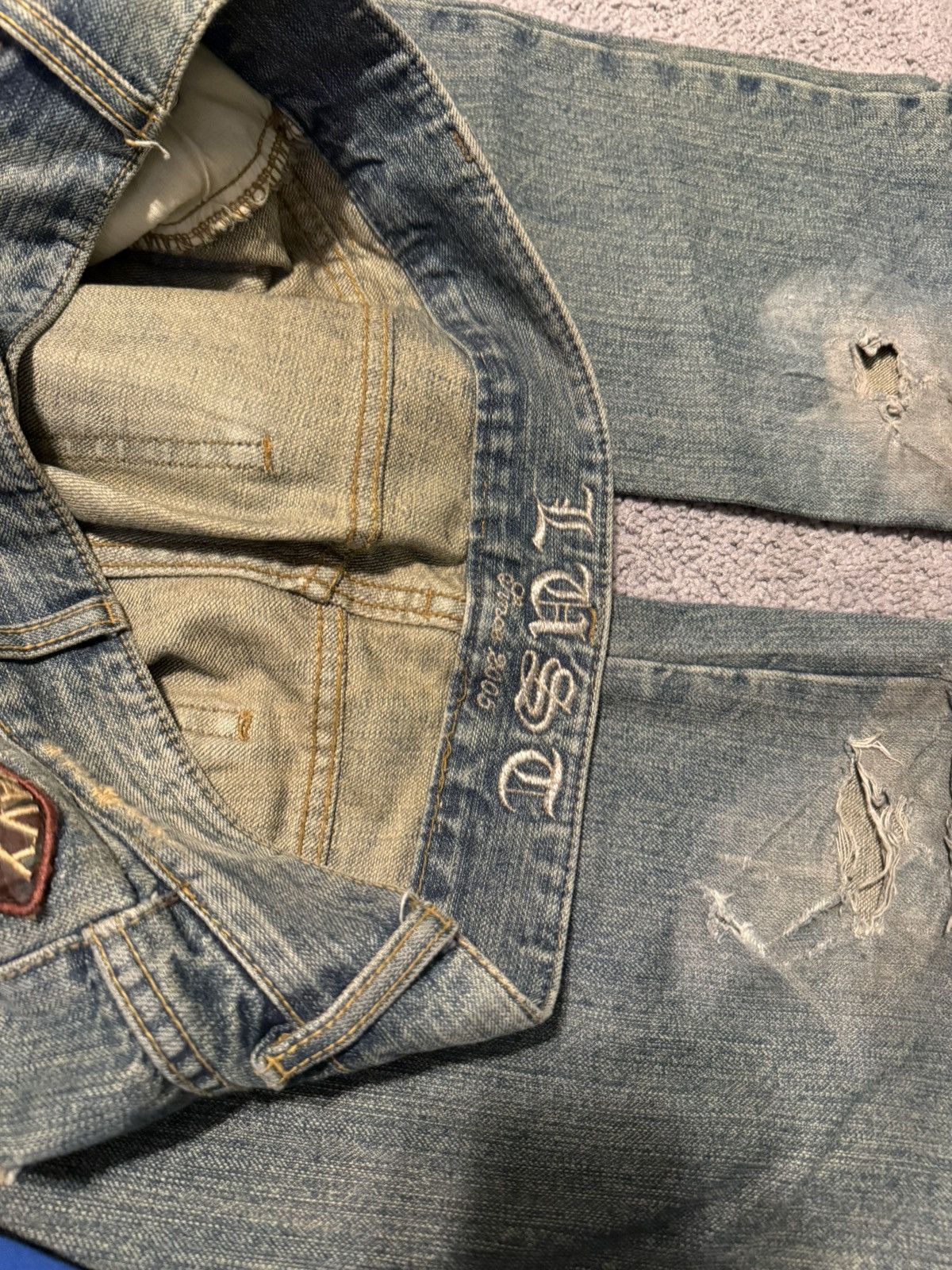 If Six Was Nine Lust since 2005 jeans rare sz 32 Size US 31 - 3 Thumbnail