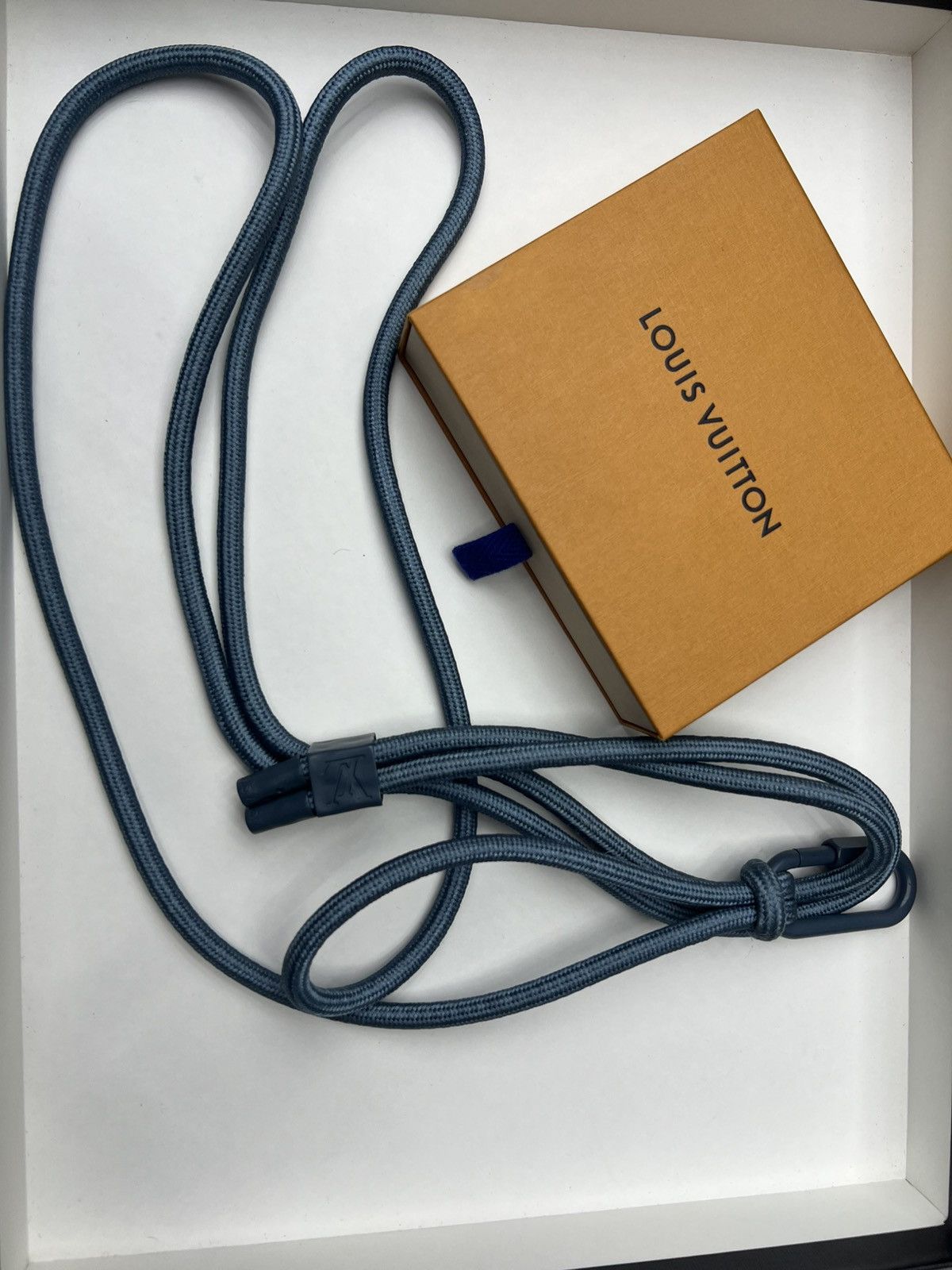 Louis Vuitton Louis Vuitton Blue Rope Belt Size ONE SIZE - 1 Thumbnail