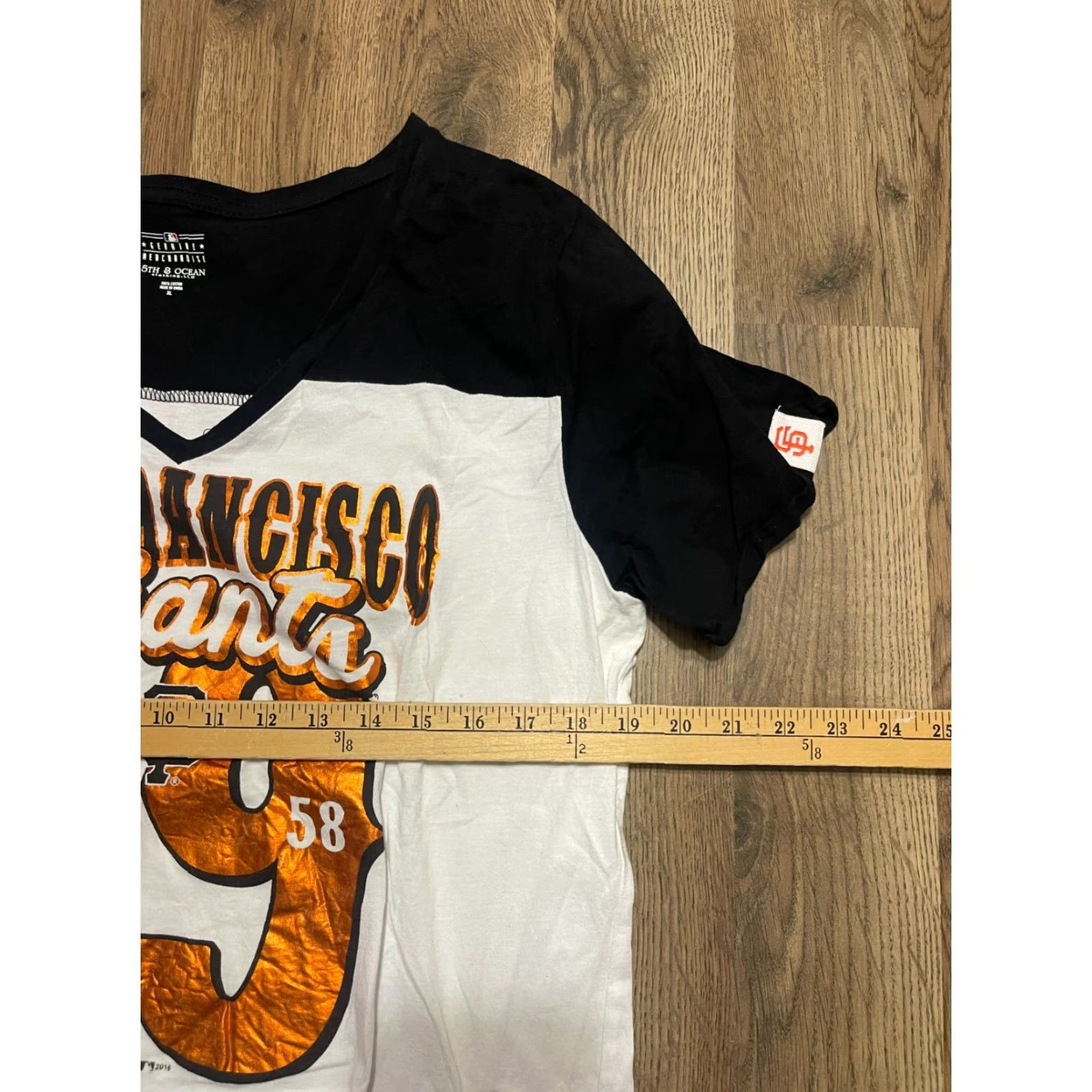 Vintage Genuine Merchandise Shirt Women's XL V-neck San Francisco Giants 1958 Size XL / US 12-14 / IT 48-50 - 6 Thumbnail