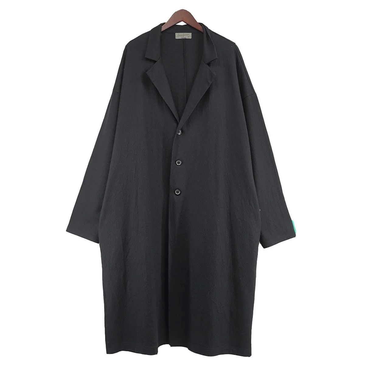 Yohji Yamamoto Yohji Yamamoto pour homme 20AW jersey long coat Size US L / EU 52-54 / 3 - 1 Thumbnail
