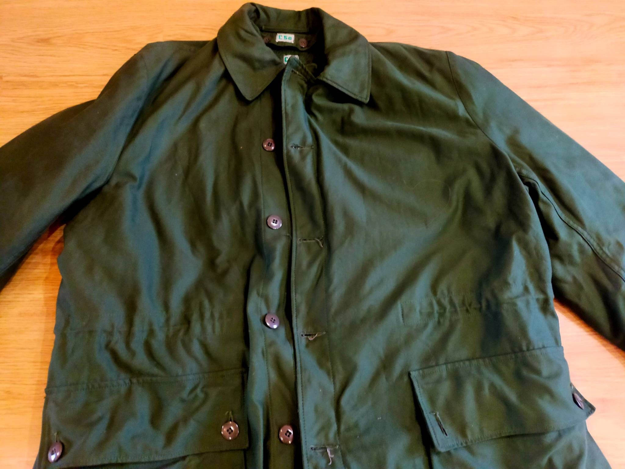 Vintage Vintage 90s Sweden Army Parka Size US XL / EU 56 / 4 - 5 Thumbnail