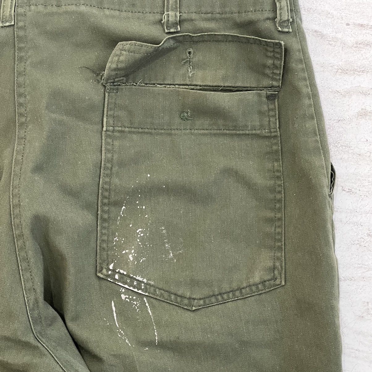 Vintage Vintage OG107 Military Trousers Size US 36 / EU 52 - 5 Thumbnail