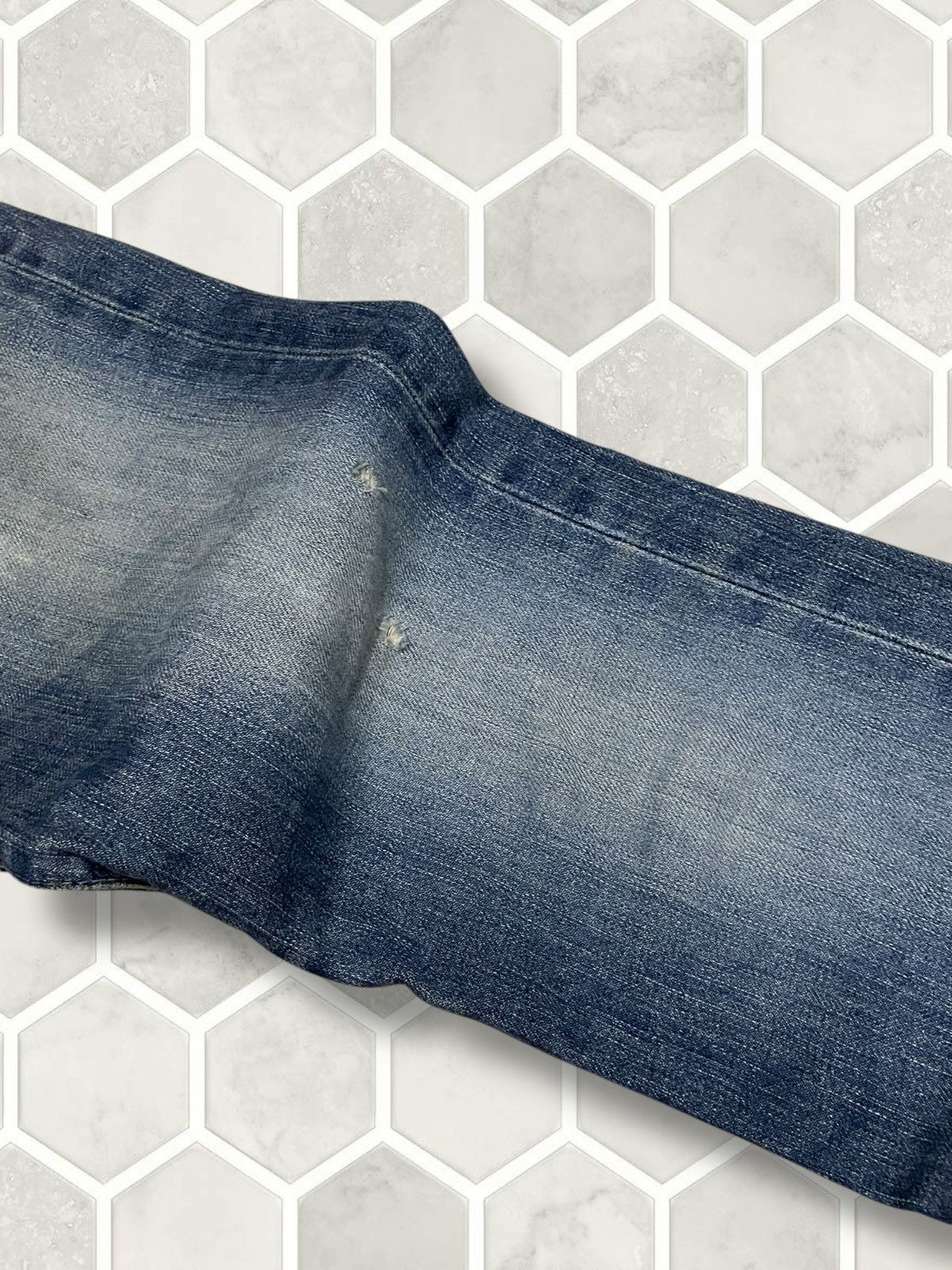 Hysteric Glamour Vintage Designer Japan 90s Rna Small Flared Distressed Denim Size US 28 / EU 44 - 9 Thumbnail
