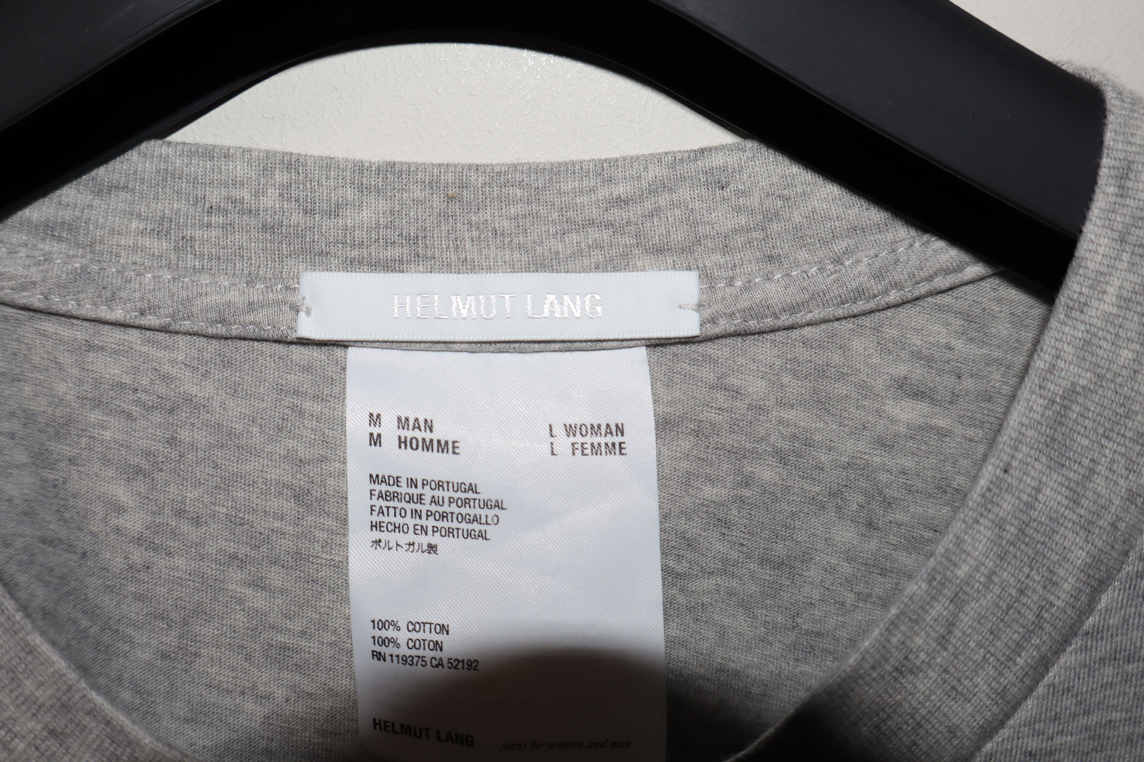 Helmut Lang Plastic bag t-shirt Size US M / EU 48-50 / 2 - 3 Thumbnail