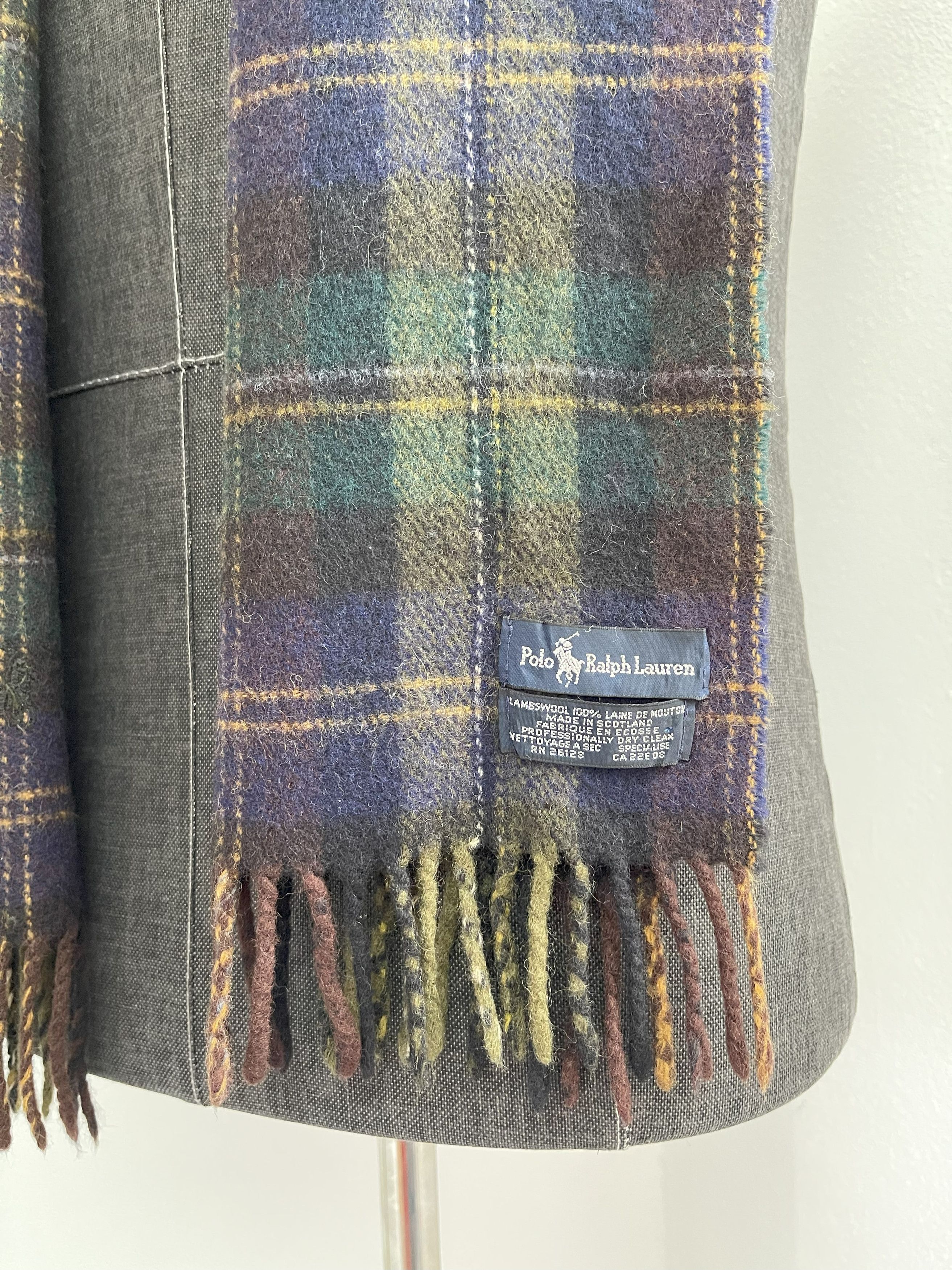 Polo Ralph Lauren Vintage Polo Ralph Lauren Scarf / Muffler - 6040 Size ONE SIZE - 11 Thumbnail