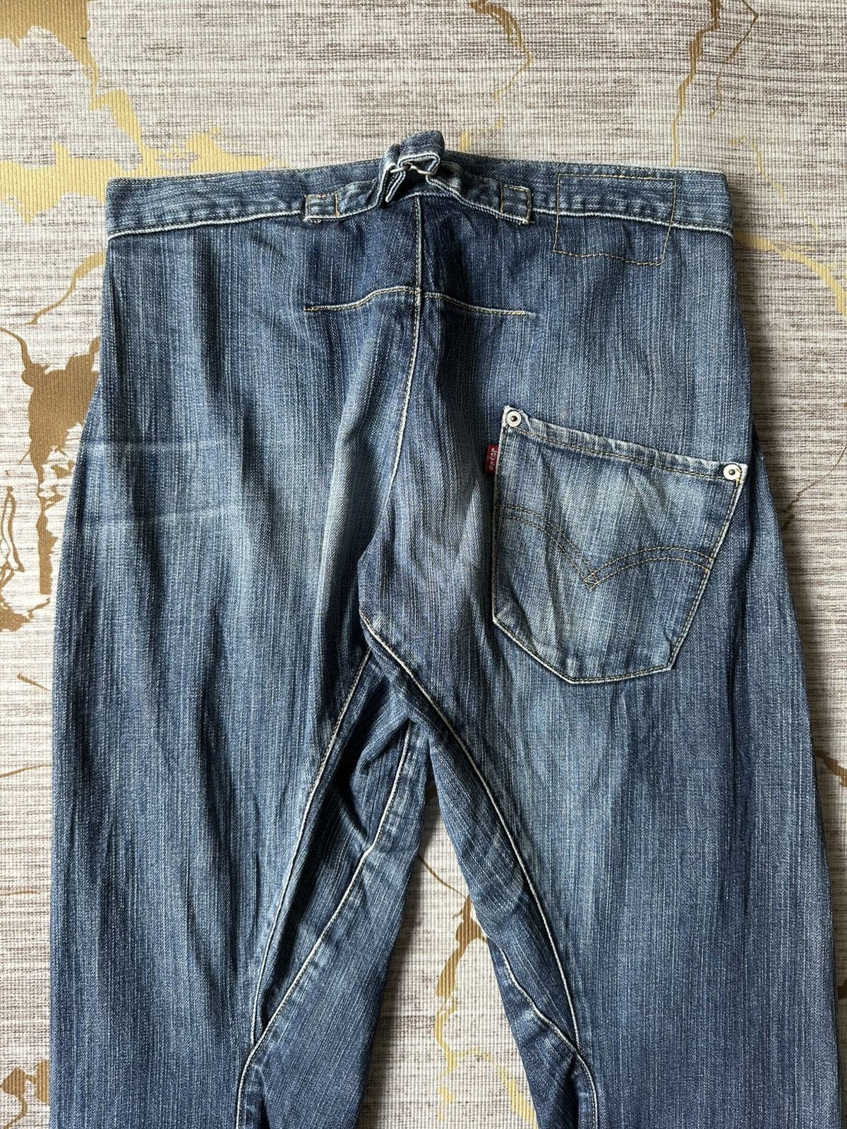 Levi's Vintage Clothing Levi’s Engineered Jeans Loose Distressed Denim Size US 30 / EU 46 - 12 Thumbnail