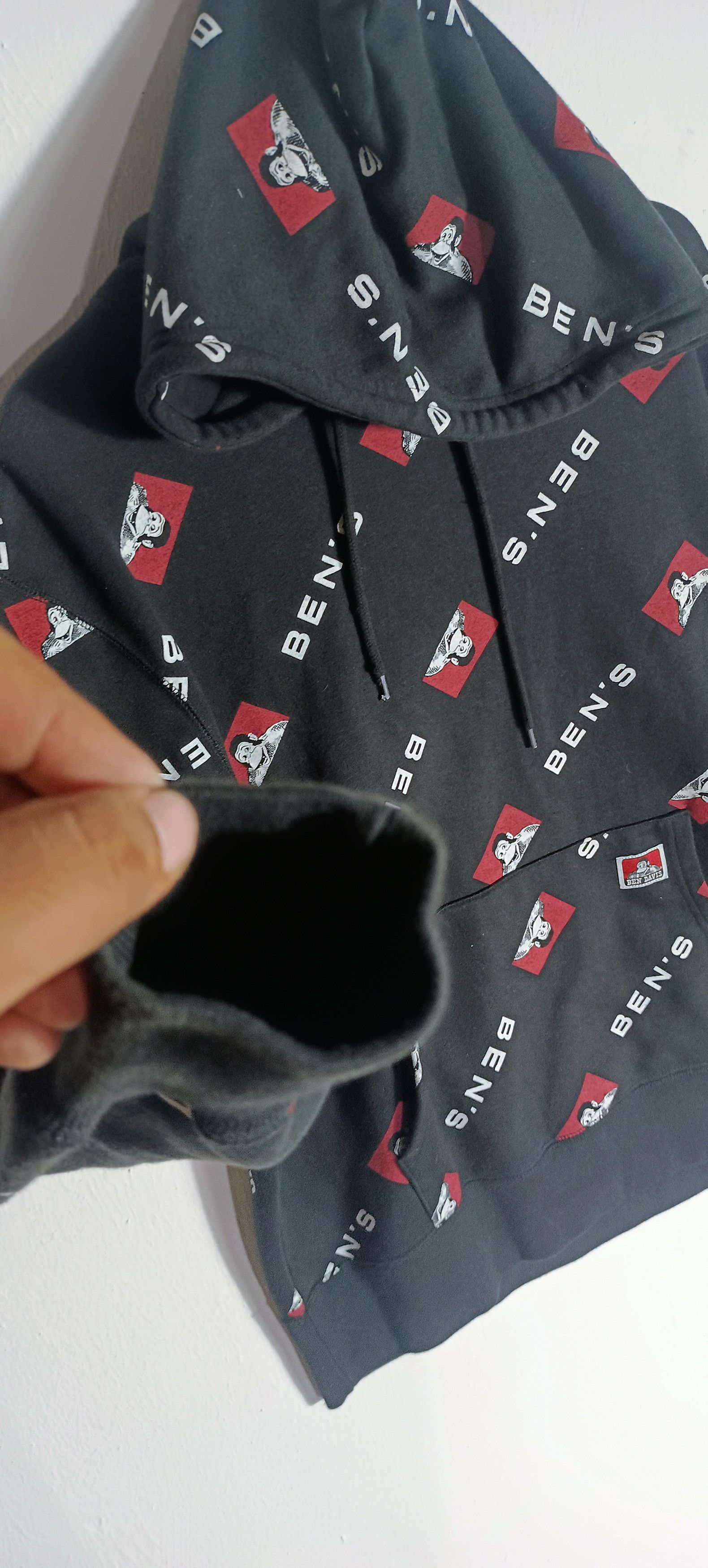Ben Davis × Japanese Brand Ben Davis Over Print Hoodie Size US L / EU 52-54 / 3 - 6 Thumbnail
