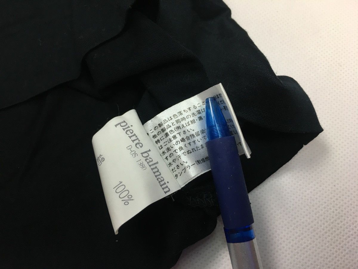 Designer × Pierre Balmain Pierre Balmain Paris Plain Minimalist Single Pocket Polo Tee Size US M / EU 48-50 / 2 - 5 Thumbnail