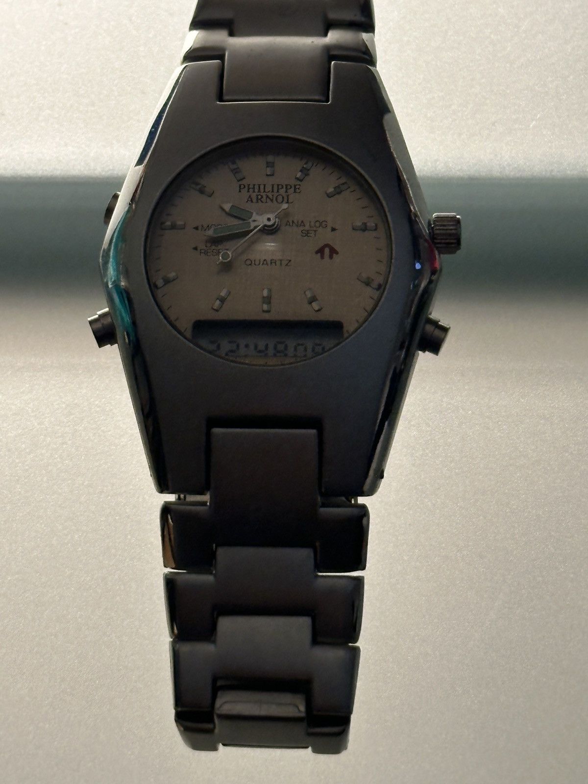 Vintage Vintage Philippe Arnol Ana-Digital Quartz Watch Size ONE SIZE - 6 Thumbnail