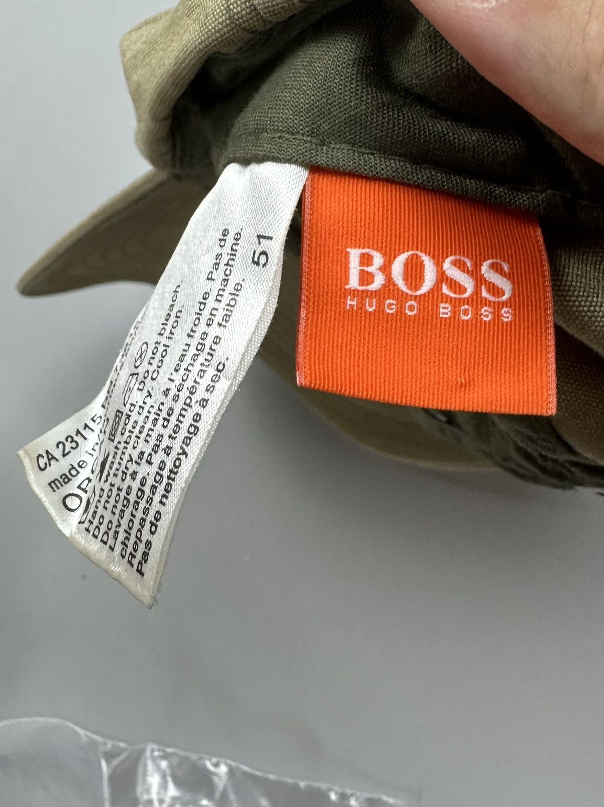 Hugo Boss × Vintage Vintage Solid Biege Cap Hugo Boss Size ONE SIZE - 4 Thumbnail