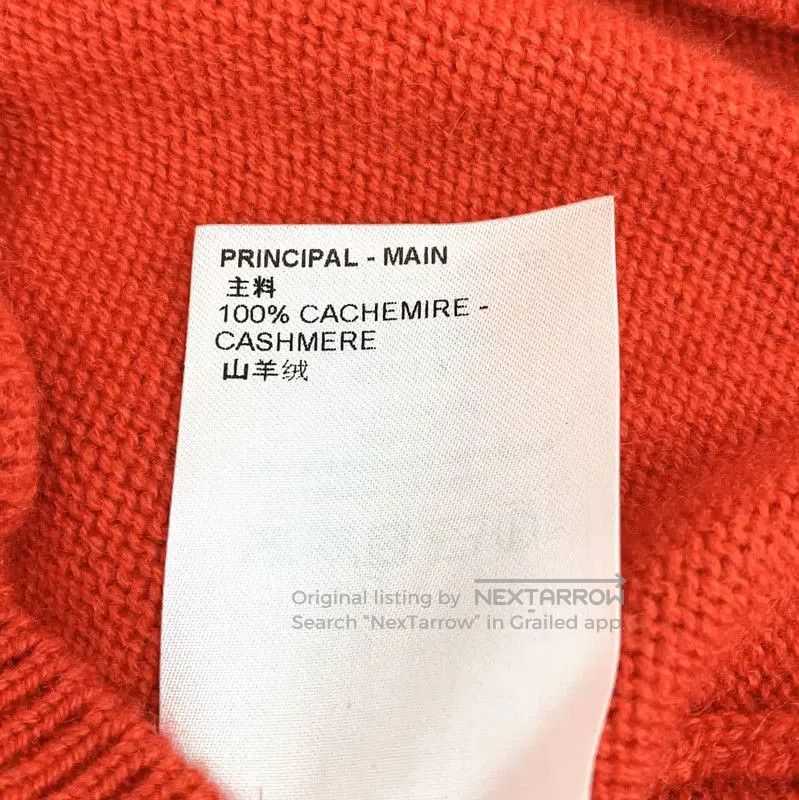 Louis Vuitton Louis Vuitton Red Cashmere Knit Sweater . Size L / US 10 / IT 46 - 7 Thumbnail