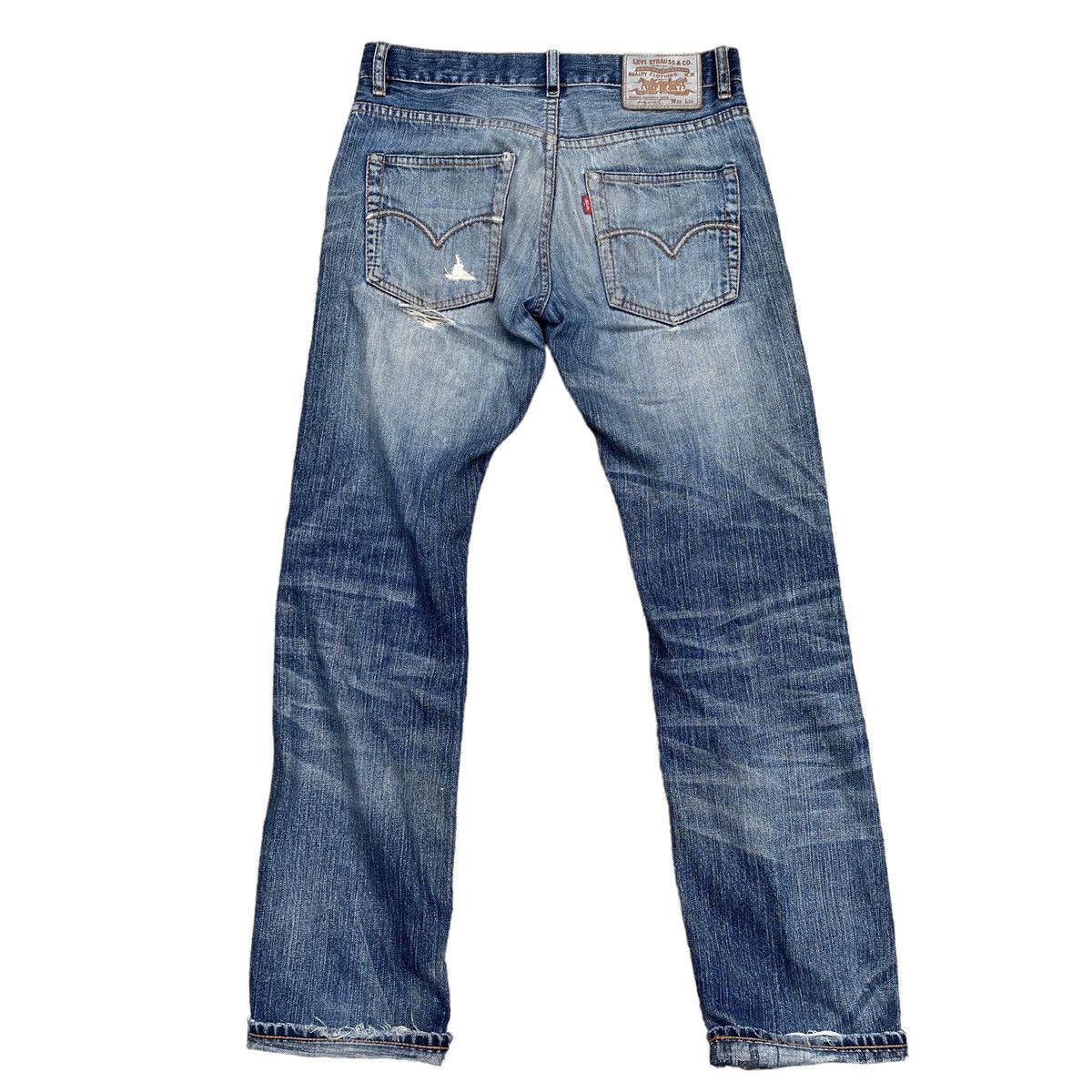 Andy Warhol × Levi's Rare 21/250 Levi's X Andy Warhol Factory Patchwork Denim Size US 28 / EU 44 - 5 Thumbnail