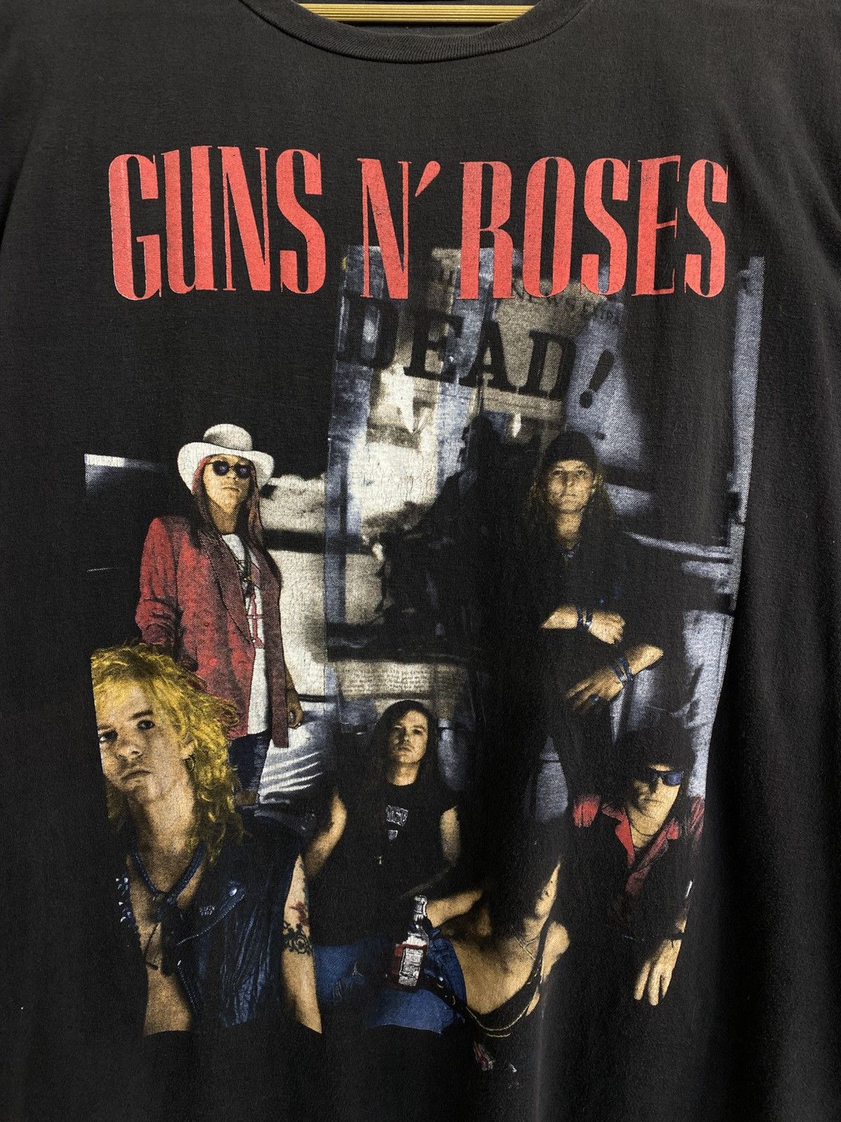 Band Tees × Vintage Vintage 90’s Guns n Roses Band Tee Shirt Large Size US L / EU 52-54 / 3 - 3 Thumbnail