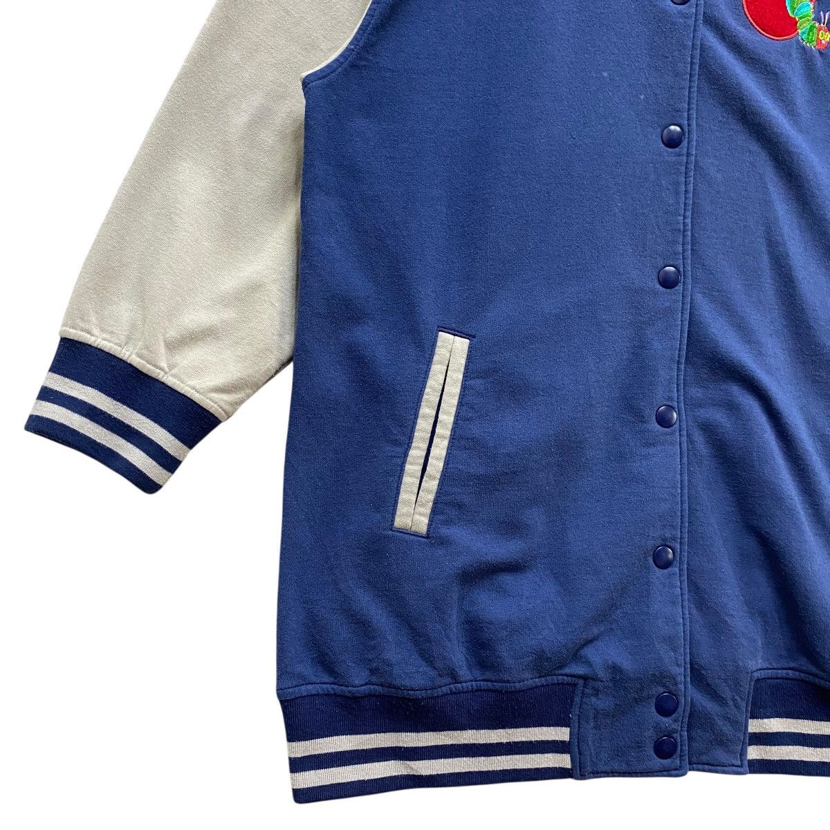 Other Vintage Eric Carle Varsity Jacket – Blue Grey Snap Button Size US L / EU 52-54 / 3 - 3 Thumbnail