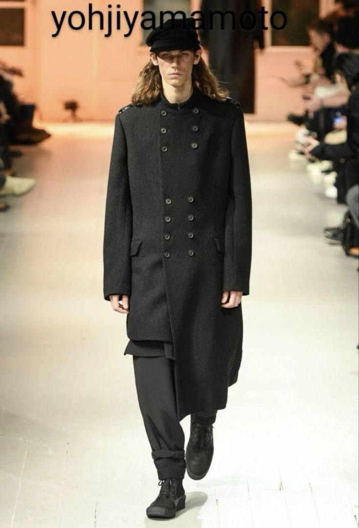 Yohji Yamamoto yohji yamamoto 20aw epaulettes double coat Size US M / EU 48-50 / 2 - 1 Thumbnail