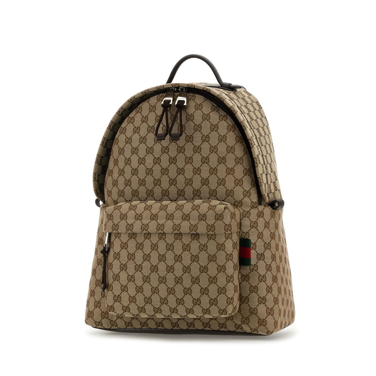 Gucci GUCCI GG Brown Fabric Backpack New & Authentic Size ONE SIZE - 2 Thumbnail