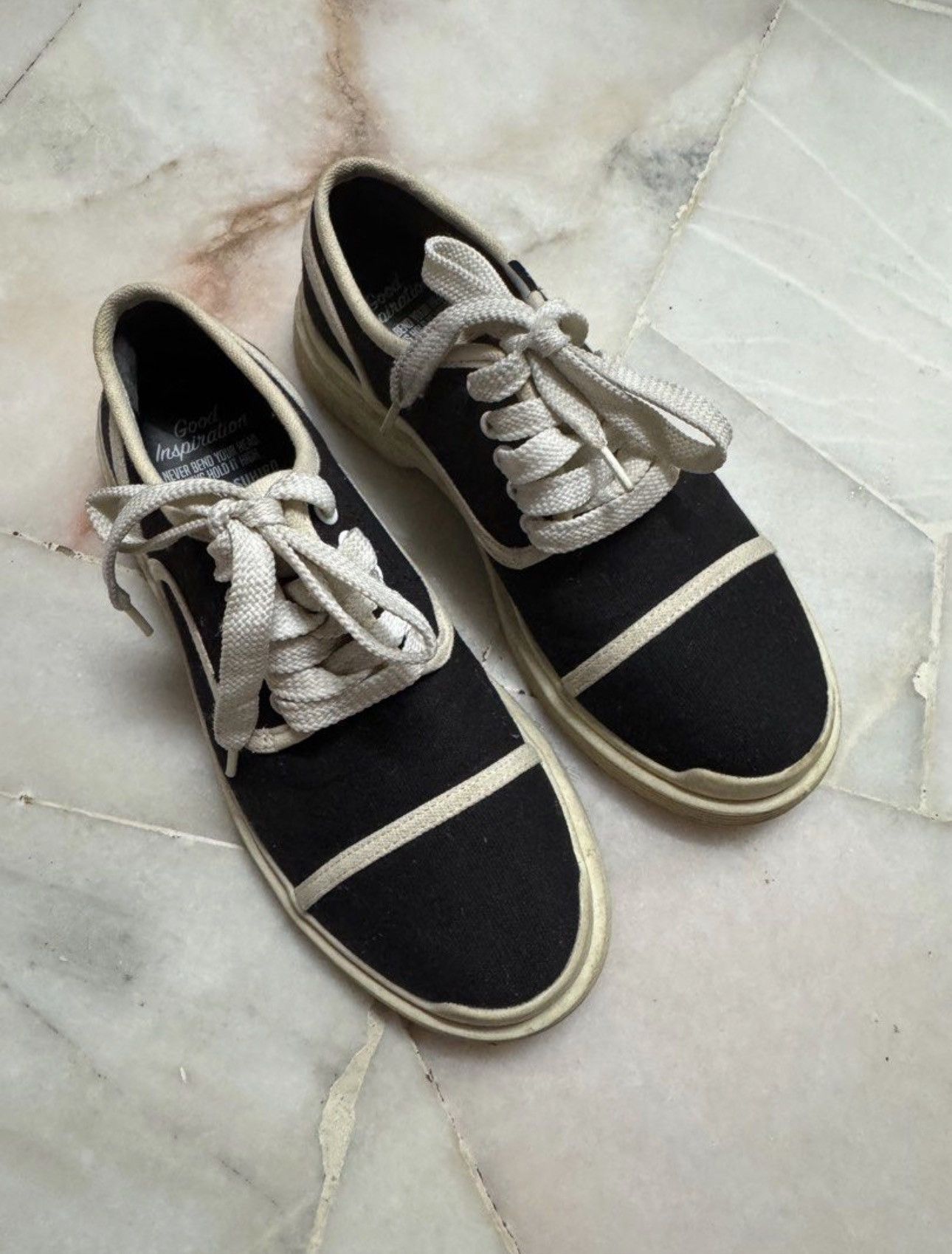 Maison MIHARA YASUHIRO MIHAYASUHIRO GOOD INSPIRATION Y2K STREETWEAR SHOES Size US 5.5 / EU 38 - 2 Thumbnail