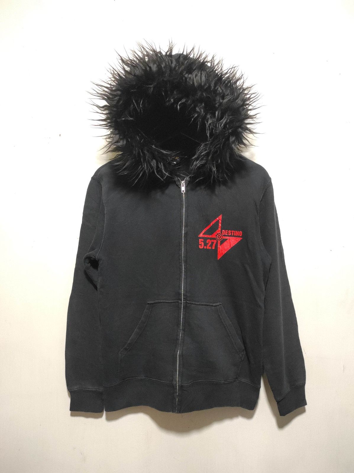 Japanese Brand New Japan Pro Wrestling zipper fur hoodie Size US M / EU 48-50 / 2 - 3 Thumbnail