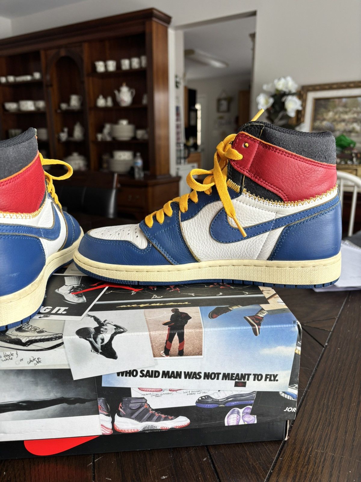 Jordan Brand Jordan 1 Union storm blues Size US 8 / EU 41 - 6 Thumbnail