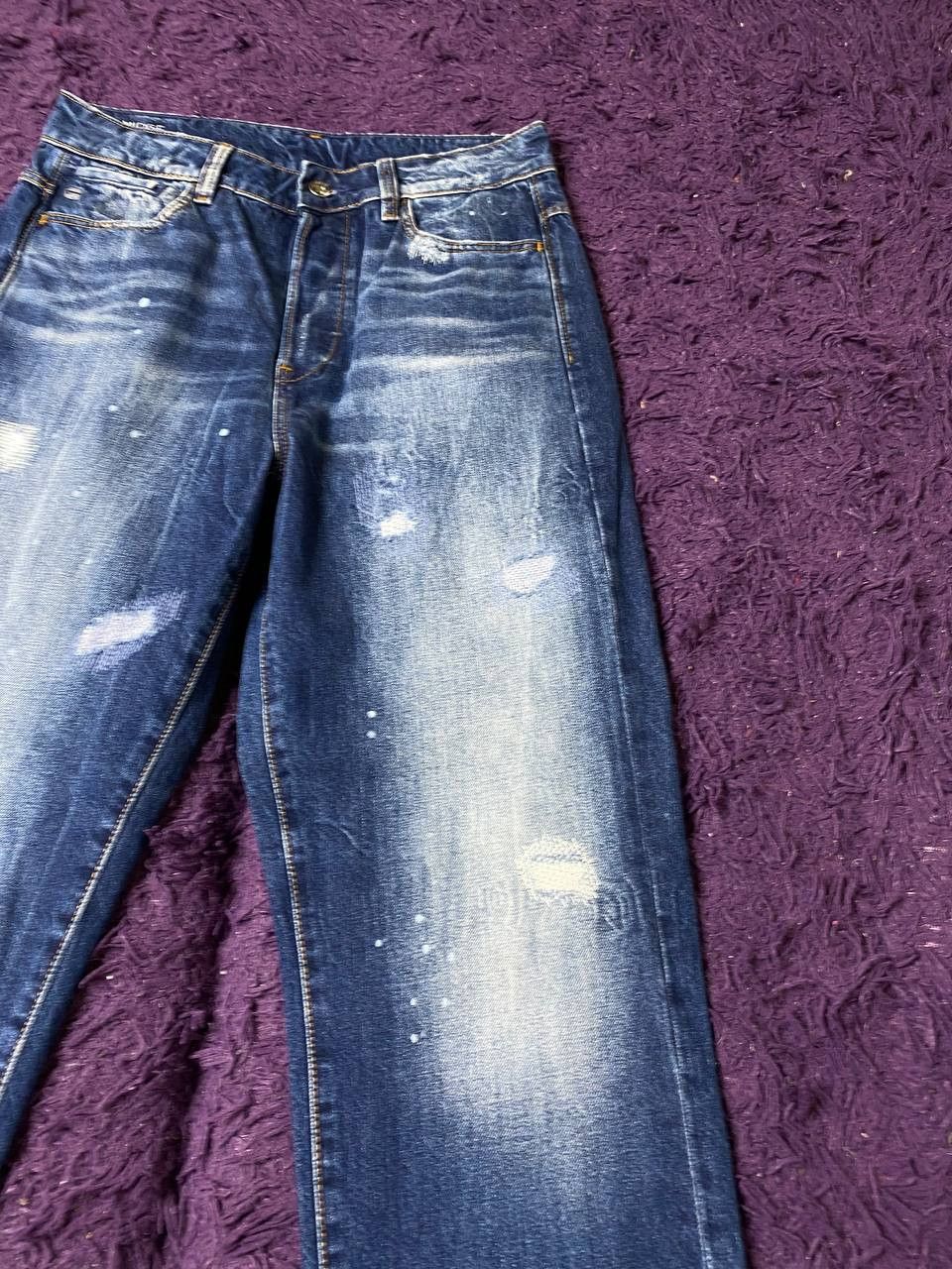G-Star G-Star Raw MIDGE blue Jeans vintage Y2K streetwear Size 27" / US 4 / IT 40 - 7 Thumbnail