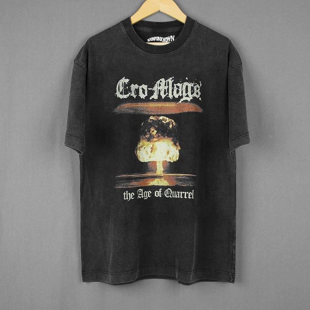 Japanese Brand Cro-Mags Tee Street Size US XL / EU 56 / 4 - 1 Thumbnail