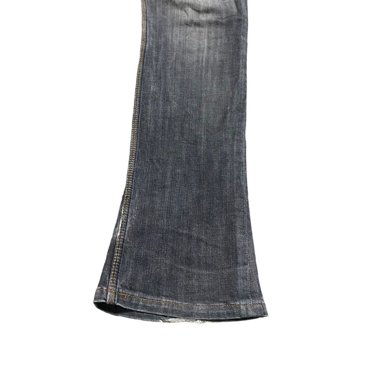 Japanese Brand HIDEAWAYS NICOLE Denim Flare Jeans Size US 31 - 8 Thumbnail