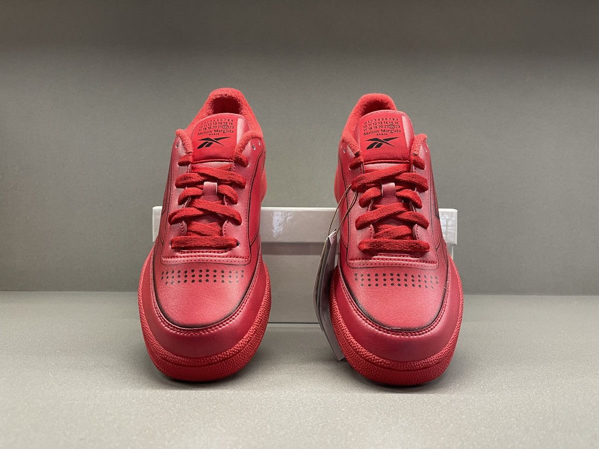 Maison Margiela × Reebok Reebok Club C TL Maison Margiela Vector Red Size US 9 / EU 42 - 5 Thumbnail