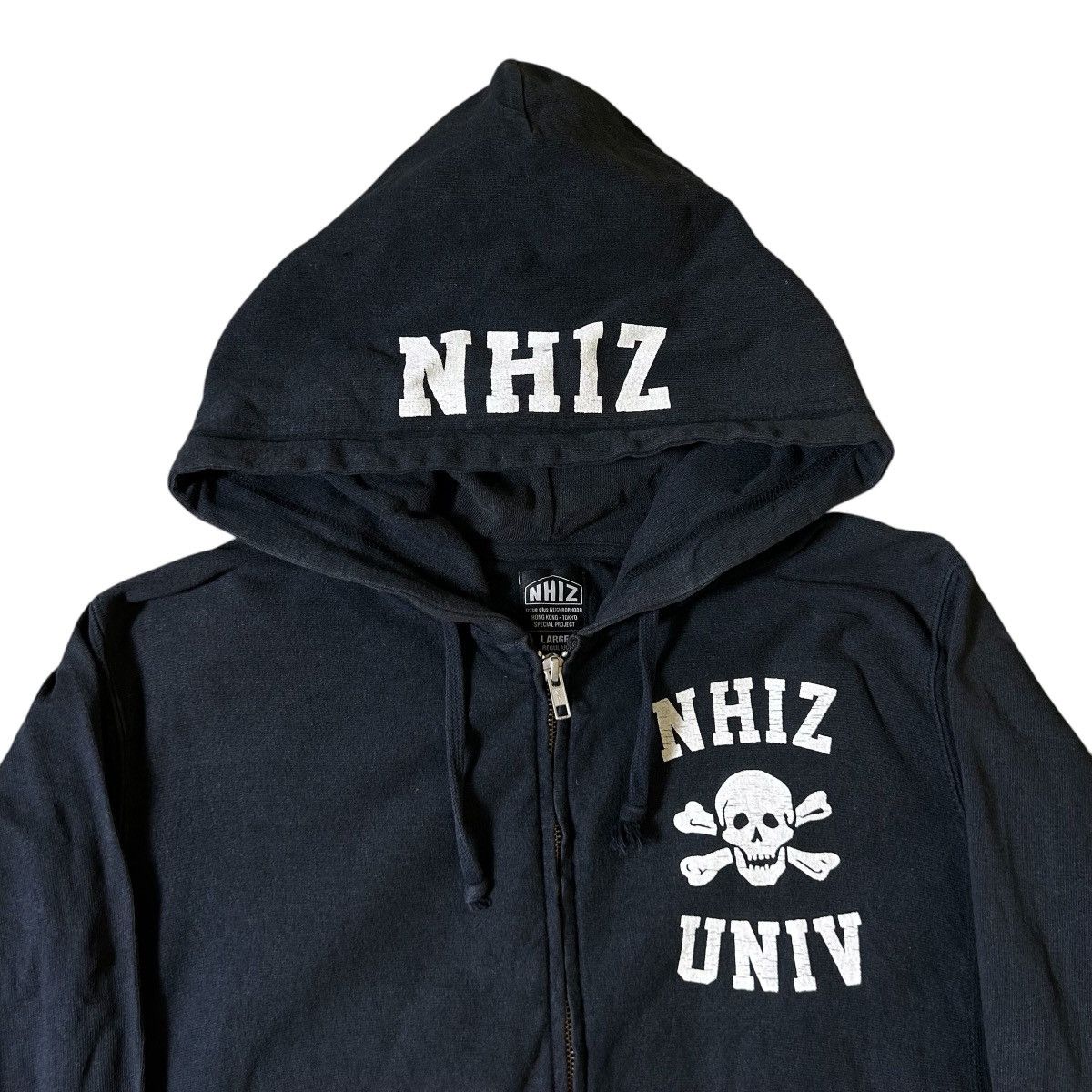 Neighborhood Neighborhood X Izzue NHIZ Skull Logo Hoodie Size US L / EU 52-54 / 3 - 2 Thumbnail