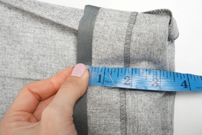 Suitsupply Men Suitsupply Brescia Trousers Flannel Wool Grey UK/US42L Size 42L - 4 Thumbnail