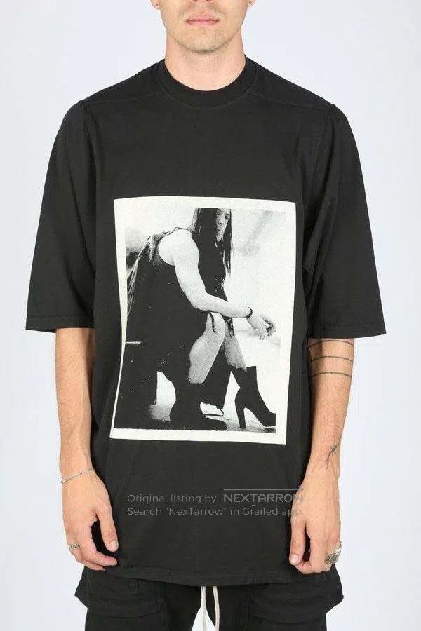 Rick Owens RICK OWENS Character Printed Short Sleeve Size US M / EU 48-50 / 2 - 7 Thumbnail