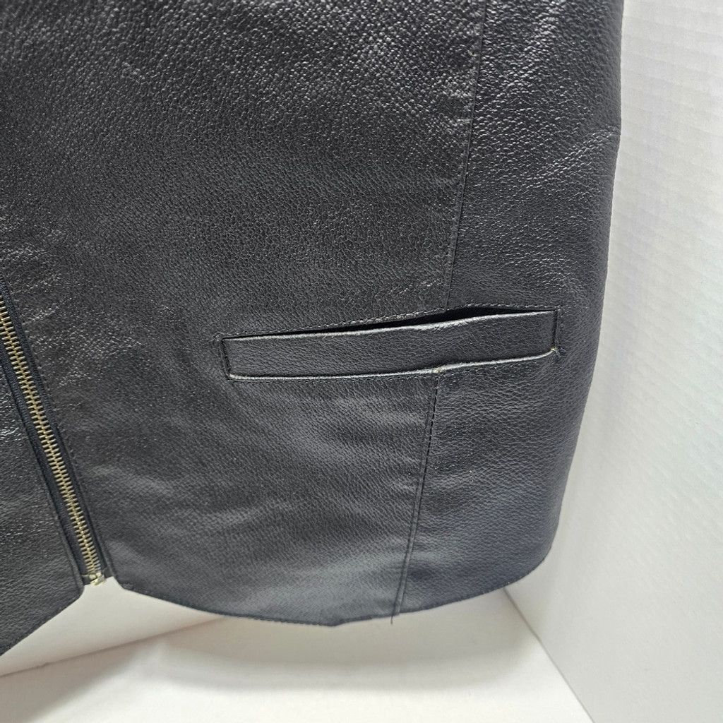 The Unbranded Brand Permit Platinum Leather Vest XL Size US XL / EU 56 / 4 - 5 Thumbnail