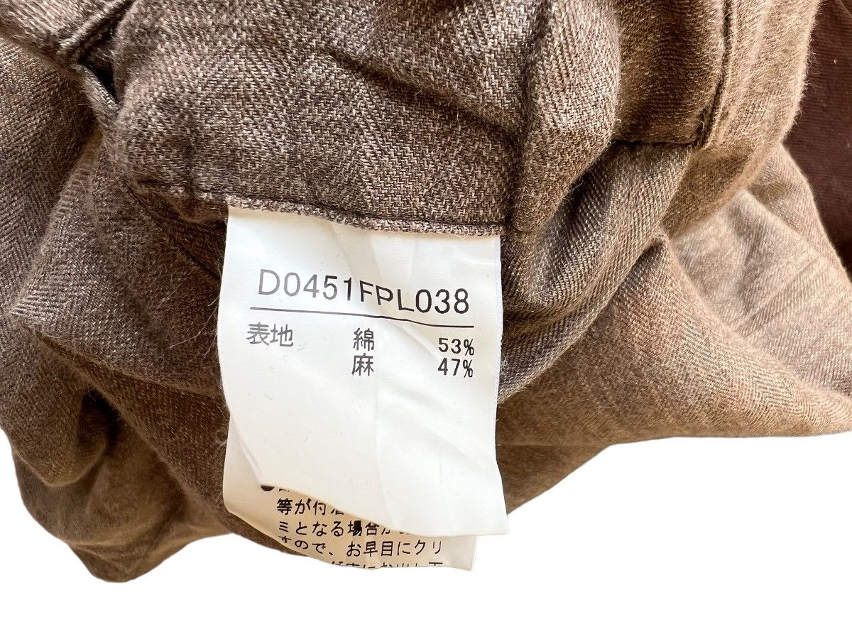 Other Vintage Papas Japan Sun Fade Light Brown Linen Loose Trouser Size US 32 / EU 48 - 23 Thumbnail