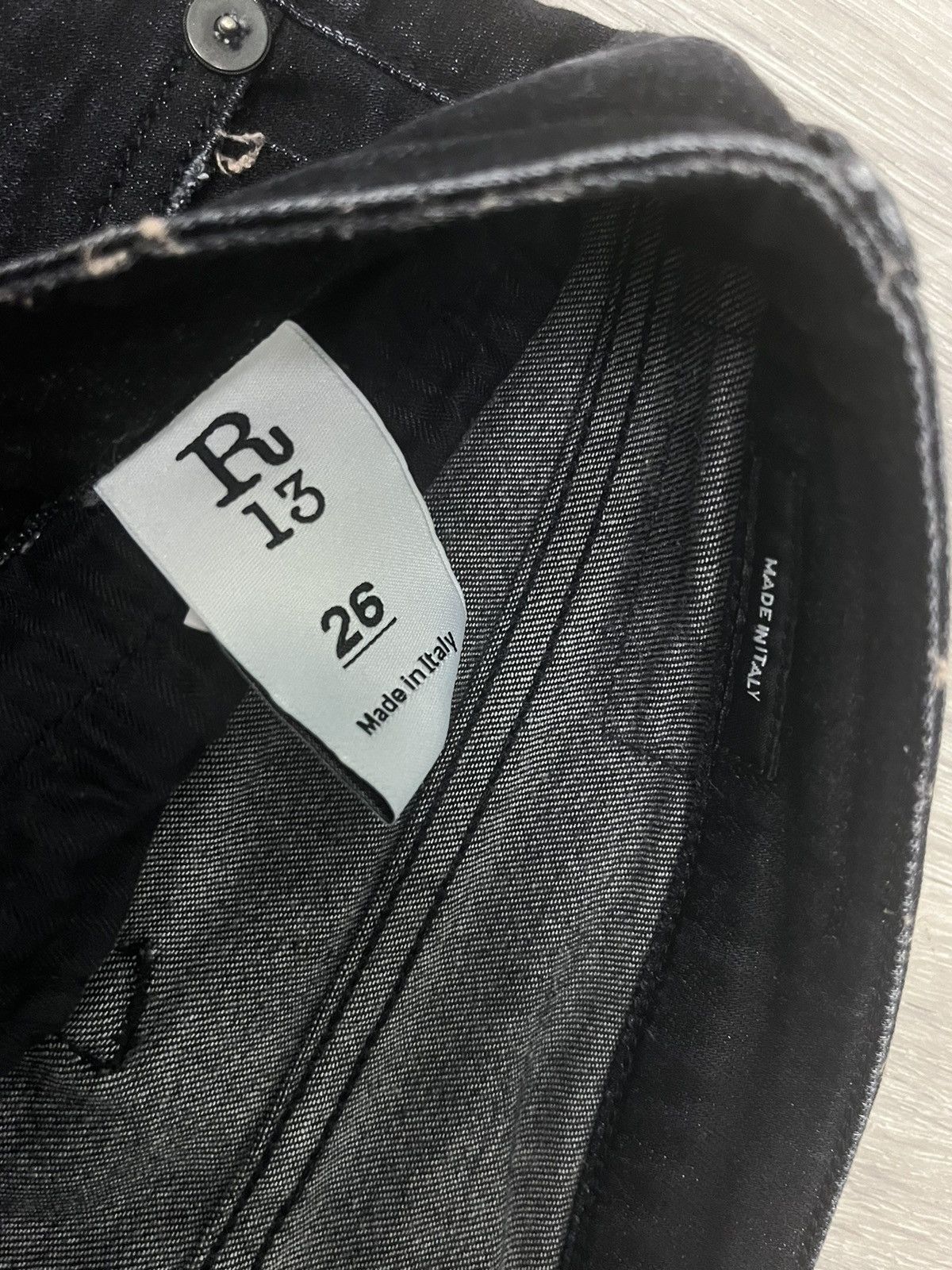 R13 Boy Straight. 26 Size 26" / US 2 / IT 38 - 12 Thumbnail