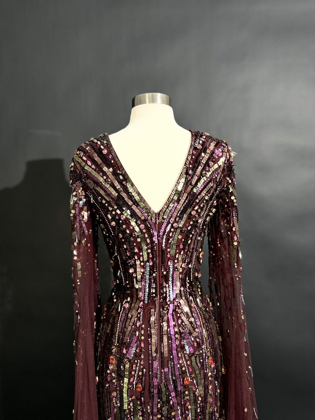 Jenny Packham Brand New US 14 JENNY PACKHAM Evening Gown Size XL / US 12-14 / IT 48-50 - 10 Thumbnail
