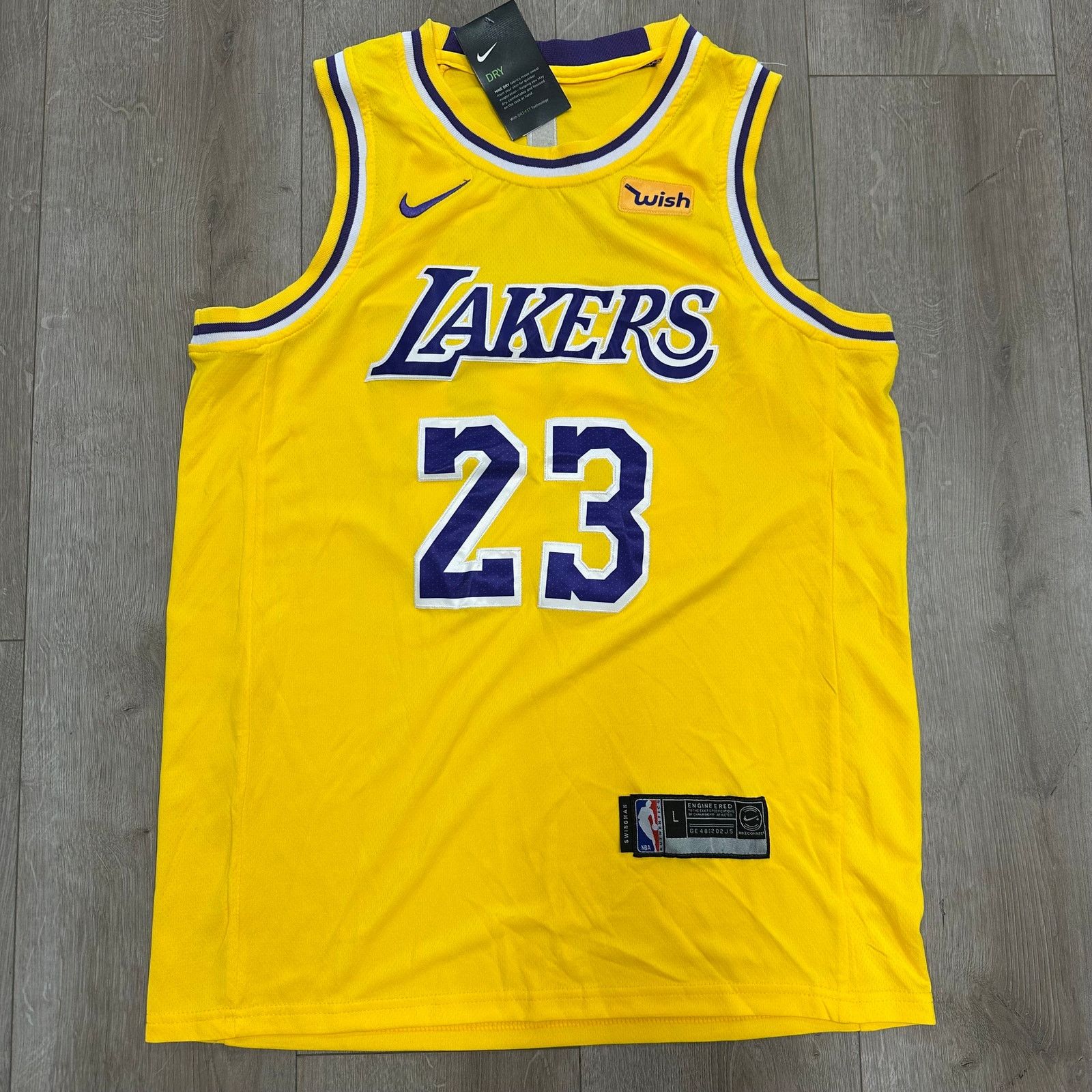 Nike Nike LeBron James Los Angeles Lakers Icon Jersey Size US L / EU 52-54 / 3 - 1 Thumbnail