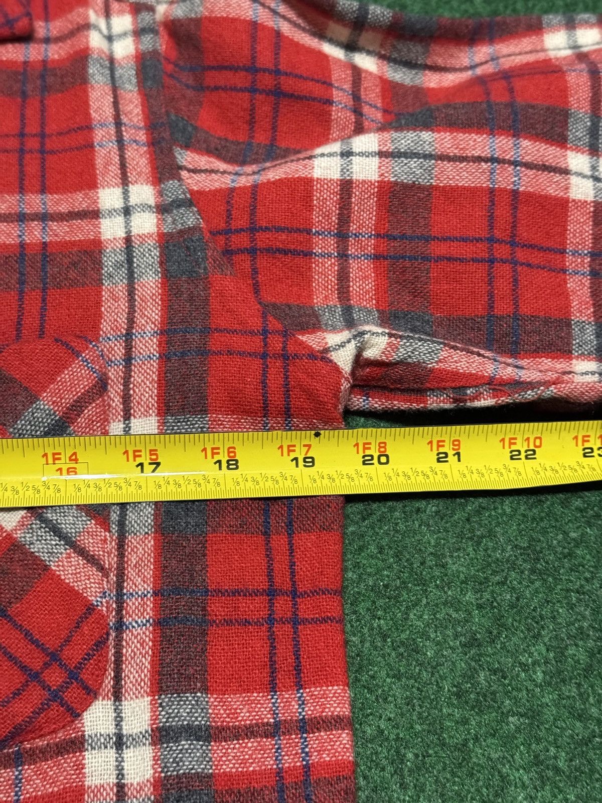 Towncraft Vintage 90s Pennys Towncraft Flannel Plaid Button Up Shirt Size US S / EU 44-46 / 1 - 4 Thumbnail