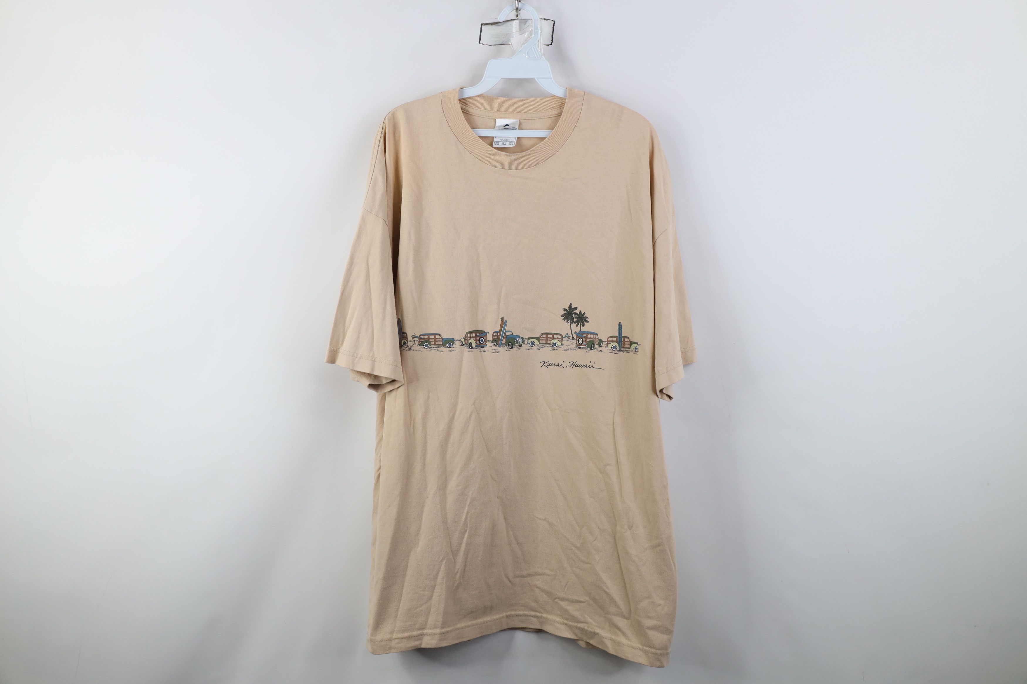 Vintage Vintage Y2K Streetwear Hawaii Beach Surfing Surf T-Shirt Size US XXL / EU 58 / 5 - 1 Thumbnail