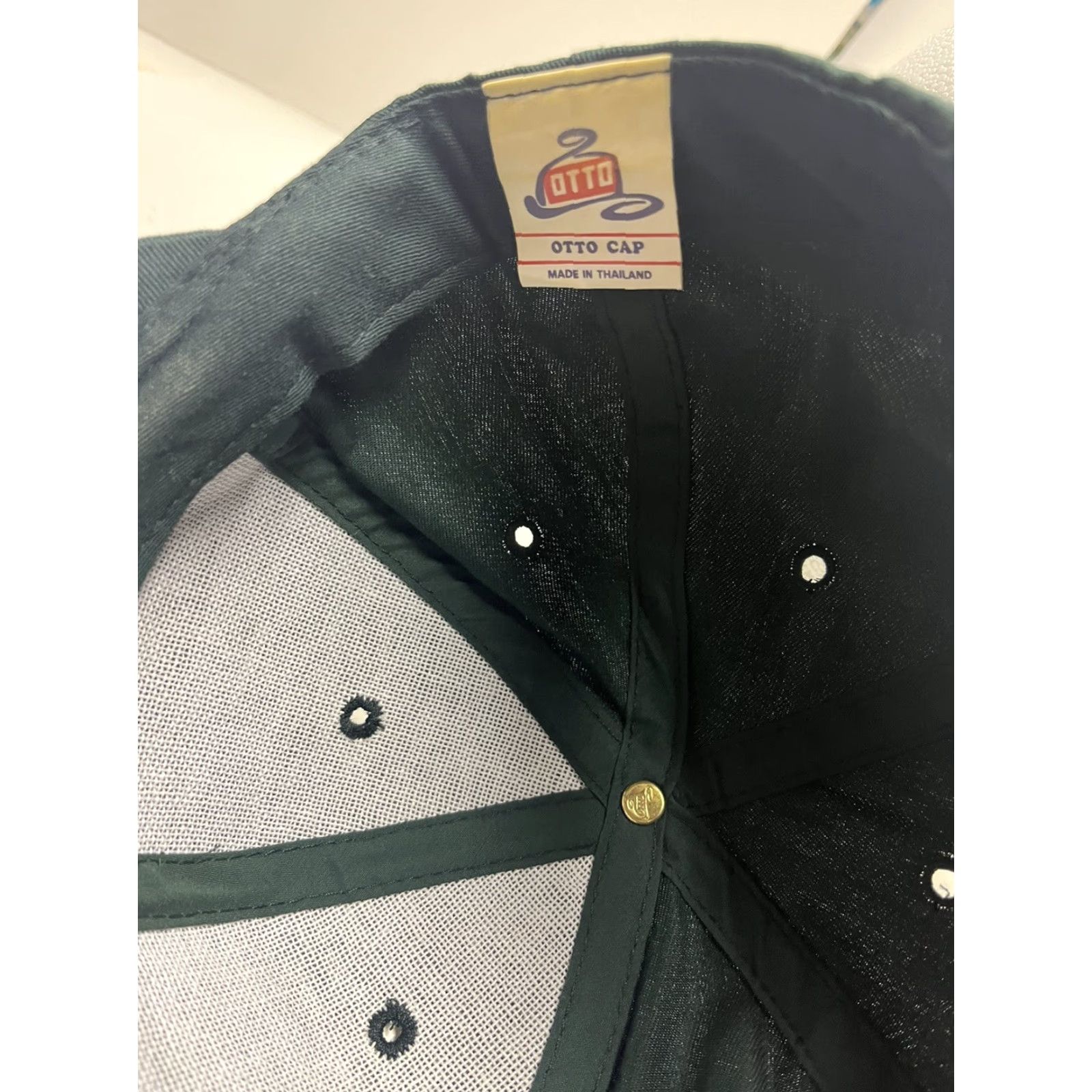 Vintage VINTAGE Snap-Back Hat Cap Main Trucking And Rigging Green One Size Men Adjustable 80s 90s Retro Trucking Theme Cap Snapback Vintage Size ONE SIZE - 6 Thumbnail