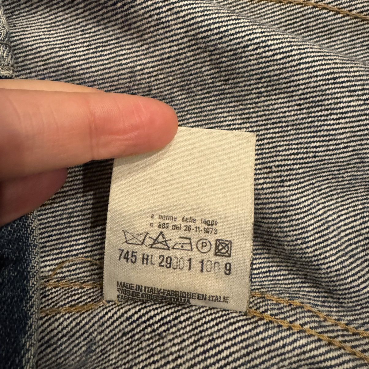 Helmut Lang Helmut Lang S/S 1996 Cock Ring Denim Jacket Size US M / EU 48-50 / 2 - 8 Thumbnail